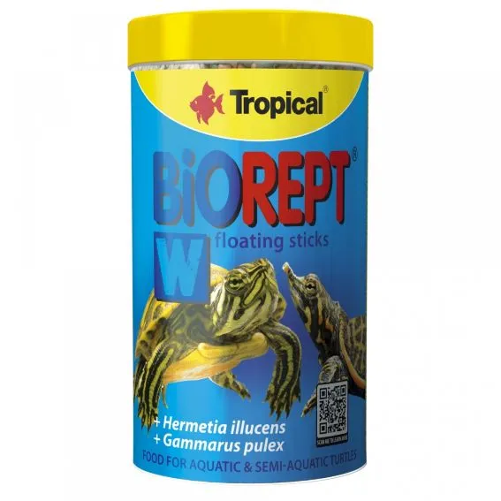 Tropical Biorept W Foder til sumpskildpadder 500 ml
